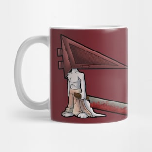 Pyramid Head Kitty Mug